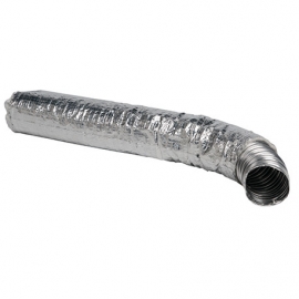 COATED INSULATION FOR ALUMINIUM AIR DISTRIBUTION PIPES