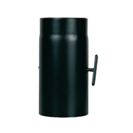 TUBO LINEARE  300 MM CON VALVOLA LINEA LEGNA THIN